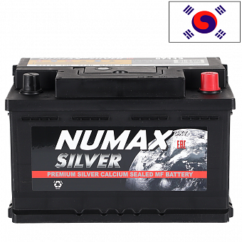 ���� ������������ NUMAX Silver 6CT 71Ah R+ 670A EN 276x173x175 ��. ��. LB2